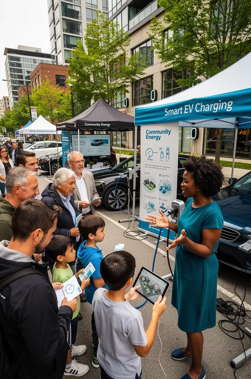 Technical design elements for public EV charging solutions